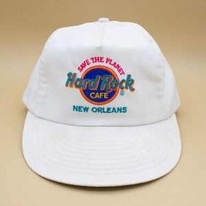 Vintage Hard Rock Cafe New Orleans 90s Trucker Hat Made In USA